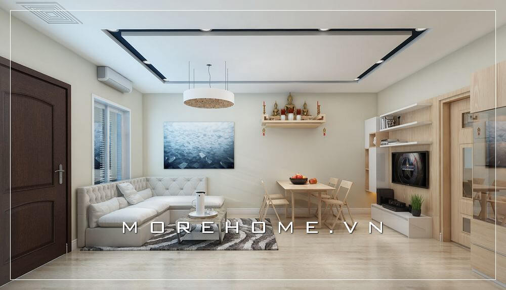 Mẫu sofa màu trắng đẹp, tinh tế